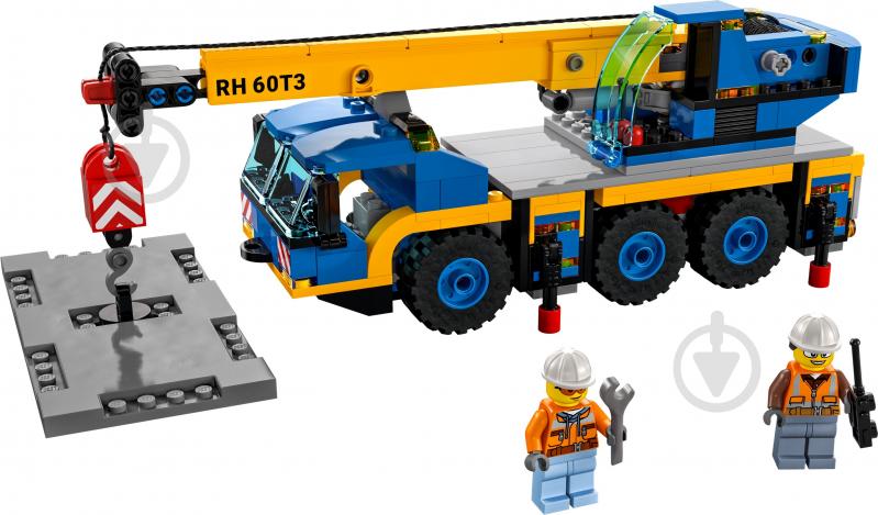 Конструктор LEGO City Мобильный кран 60324 - фото 2 Конструктор LEGO City Мобильный кран 60324 - фото 2
