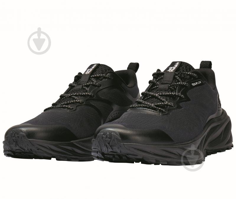 Кросівки чоловічі демісезонні Jack Wolfskin PRELIGHT SWIFT PRO VENT LOW M A64088_6000 р.44,5 чорні - фото 3