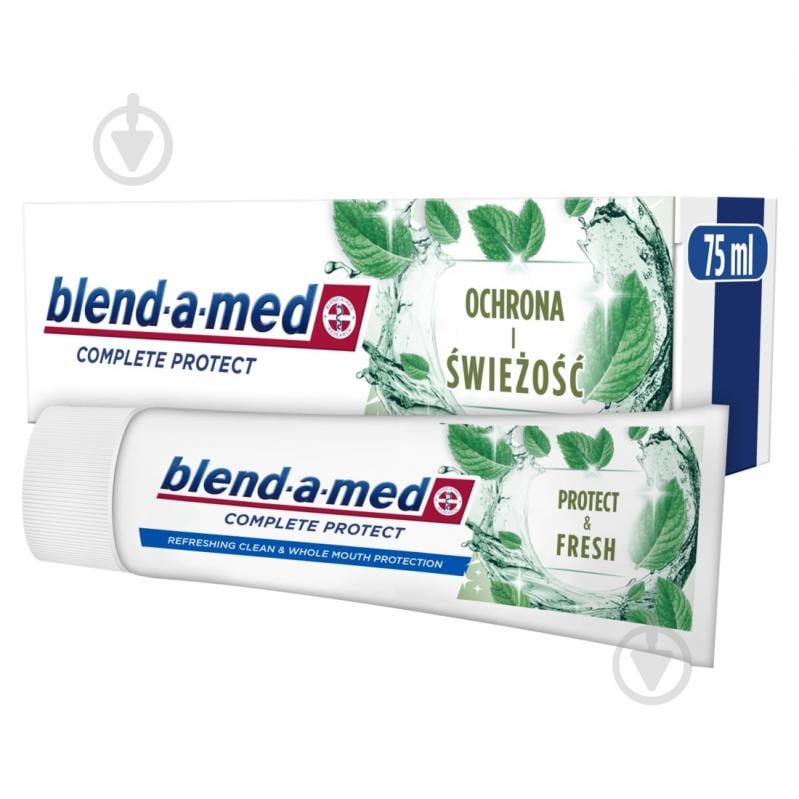 Зубная паста Blend-a-Med Complete Fresh Защита и свежесть 75 мл - фото 1