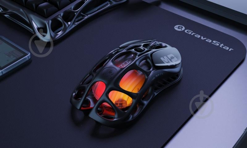 Мышь GravaStar Mercury M2 WL black (GRAVASTARM2_BLK) - фото 5