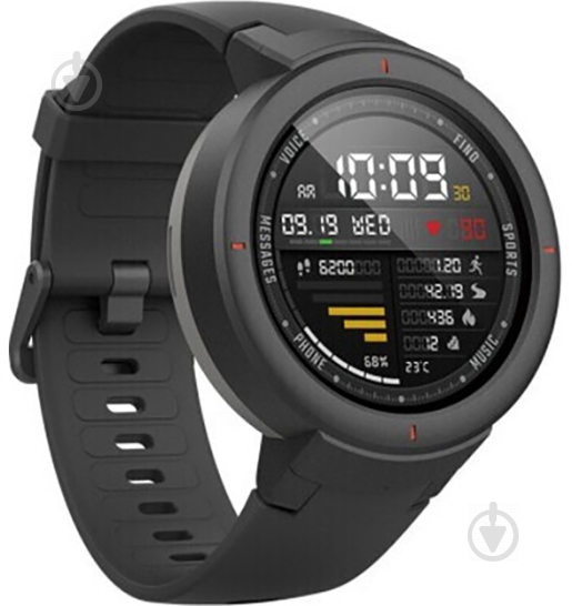 Смарт-годинник Amazfit black (676667) - фото 2