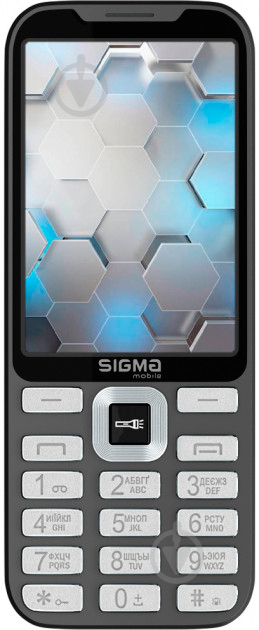 Мобільний телефон Sigma mobile X-style 35 Screen grey - фото 1