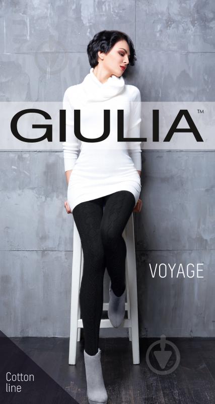 Колготки Giulia Voyage 180 den 3 nero - фото 1