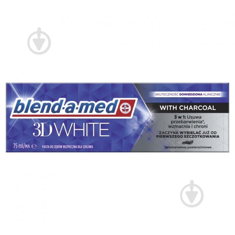 Зубна паста Blend-a-Med 3D White Деревне вугілля 75 мл - фото 2