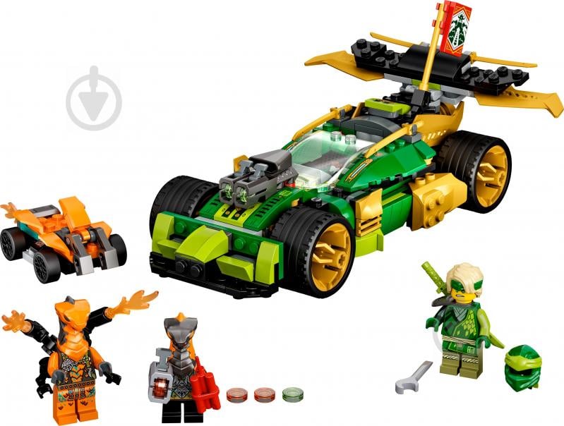 Конструктор LEGO NINJAGO Гоночний автомобіль Ллойда EVO 71763 - фото 2