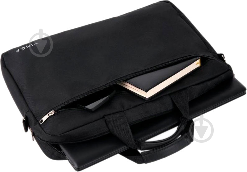 Сумка для ноутбука Vinga 15.6" black (NB110BK) - фото 7 Сумка для ноутбука Vinga 15.6" black (NB110BK) - фото 7