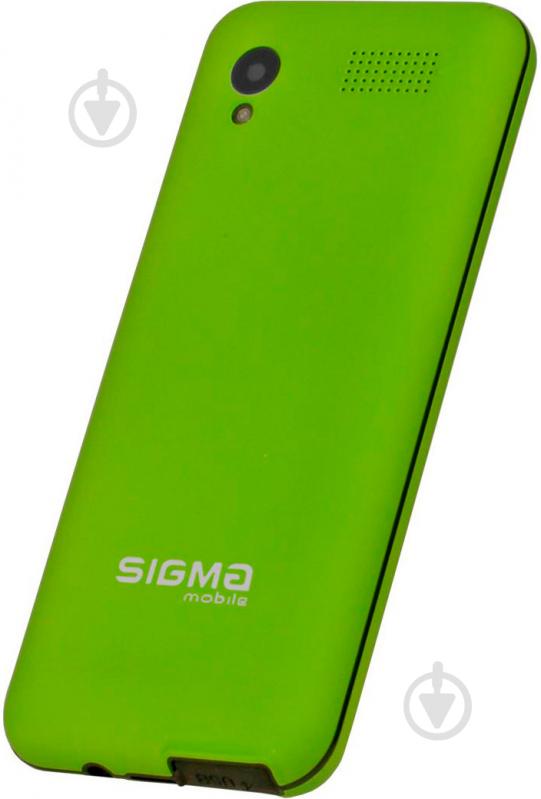 Мобільний телефон Sigma mobile X-style 31 Power green - фото 4