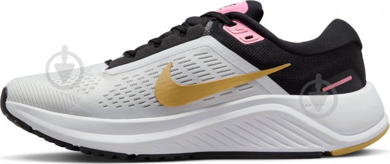 Кросівки жіночі демісезонні Nike AirZOOM Structure 24 DA8570-106 р.37,5 білі - фото 3