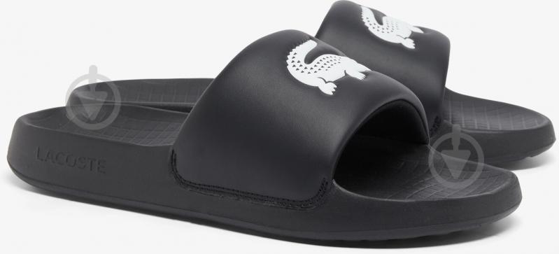 Шлепанцы Lacoste Serve Slide 1.0 49CMA0021312 р.46 черный - фото 2 Шлепанцы Lacoste Serve Slide 1.0 49CMA0021312 р.46 черный - фото 2