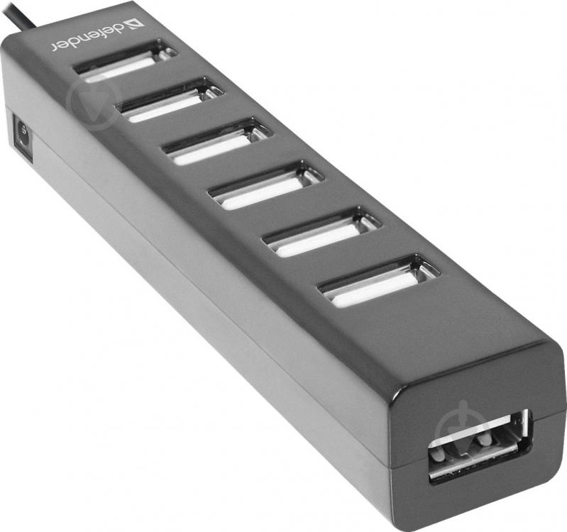 USB-хаб Defender Quadro Swift 7-port USB2.0 TD-00161903 - фото 3