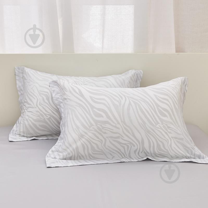 Комплект постельного белья Zebra 2 серый с принтом La Nuit - фото 5 Комплект постельного белья Zebra 2 серый с принтом La Nuit - фото 5