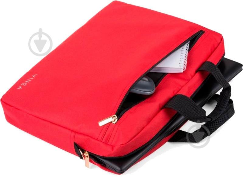Сумка для ноутбука Vinga 15.6" red (NB110RD) - фото 7