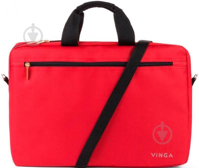 Сумка для ноутбука Vinga 15.6" red (NB110RD) - фото 3