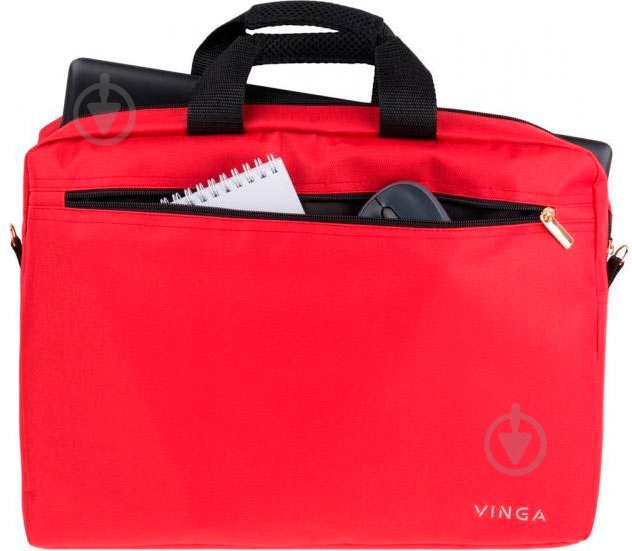 Сумка для ноутбука Vinga 15.6" red (NB110RD) - фото 11