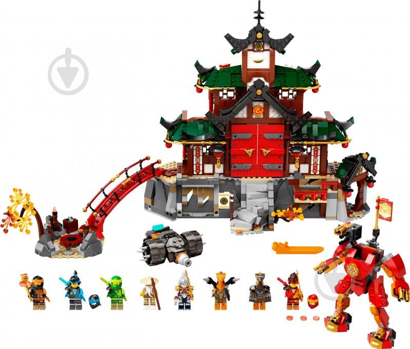 Конструктор LEGO NINJAGO Храм-додзё ниндзя 71767 - фото 2