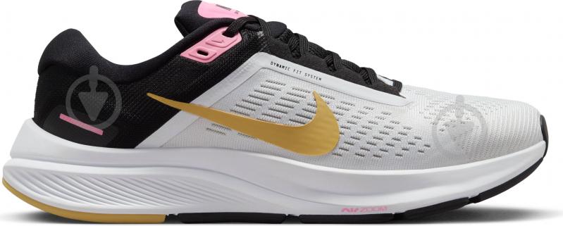 Кроссовки женские демисезонные Nike AirZOOM Structure 24 DA8570-106 р.38 белые - фото 1