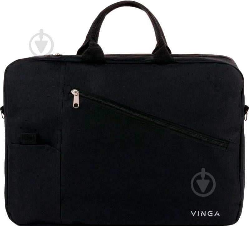 Сумка для ноутбука Vinga 15.6" black (NB120BK) - фото 1 Сумка для ноутбука Vinga 15.6" black (NB120BK) - фото 1