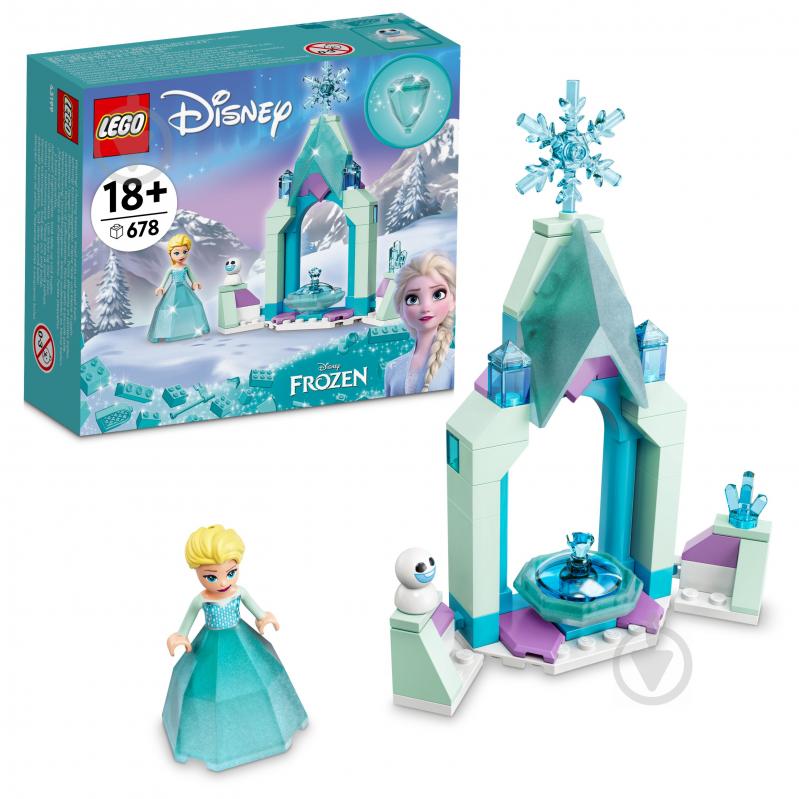 Конструктор LEGO ǀ Disney Princess Двор замка Эльзы 43199 - фото 10