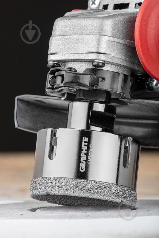Свердло GRAPHITE корончате 65 мм x M14 1 шт. 55h314 - фото 4 Свердло GRAPHITE корончате 65 мм x M14 1 шт. 55h314 - фото 4