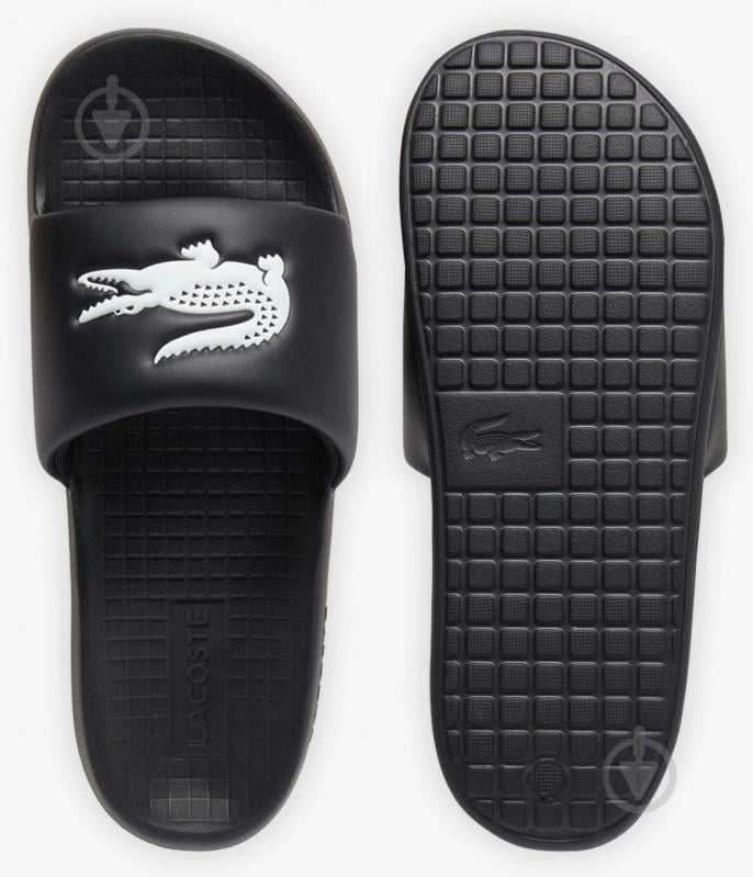 Шлепанцы Lacoste Serve Slide 1.0 49CMA0021312 р.42 черный - фото 6 Шлепанцы Lacoste Serve Slide 1.0 49CMA0021312 р.42 черный - фото 6