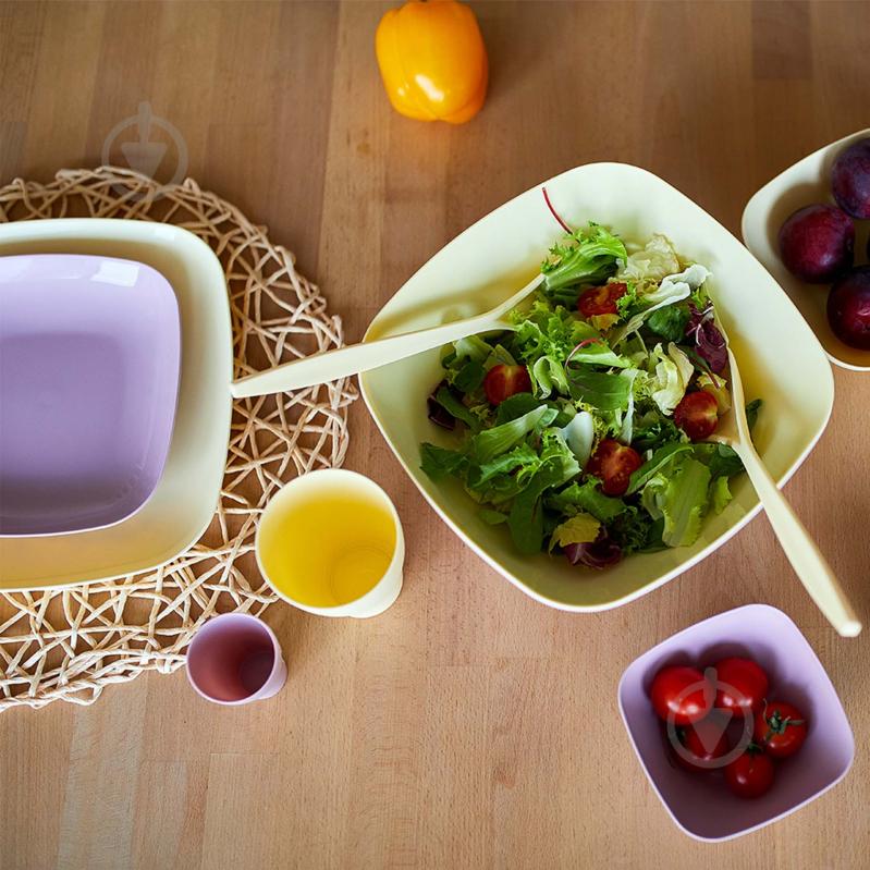 Салатник Алеана Мульти 120х120х55мм 300 мл фрезия - фото 2 Салатник Алеана Мульти 120х120х55мм 300 мл фрезия - фото 2