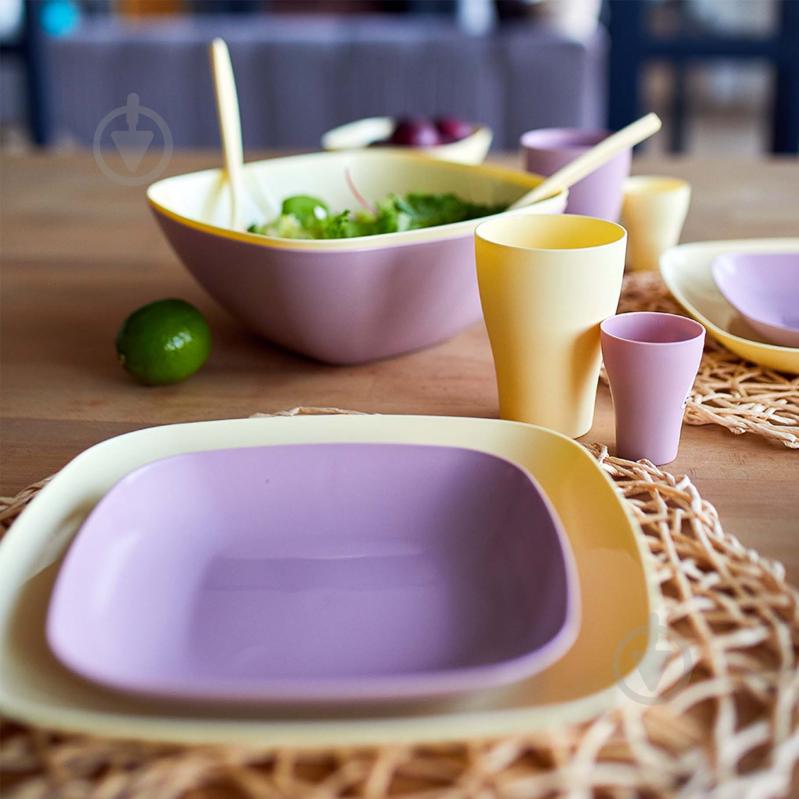 Салатник Алеана Мульти 120х120х55мм 300 мл фрезия - фото 3 Салатник Алеана Мульти 120х120х55мм 300 мл фрезия - фото 3