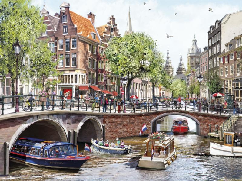 Картина Amsterdam 85x113 см Styler GL-12808 - фото 1