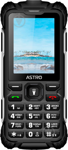 Мобільний телефон Astro A243 black - фото 1