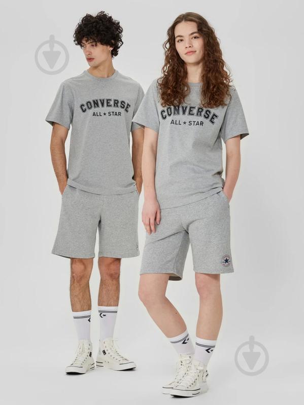 Шорти Converse NOVELTY CHUCK PATCH SHORT 10024946-035 р. L сірий - фото 2