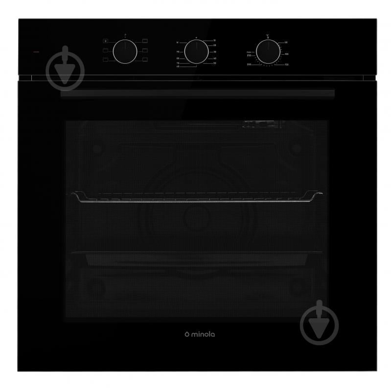Духовой шкаф Minola EO 665 BL электрический полновстраиваемый - фото 1