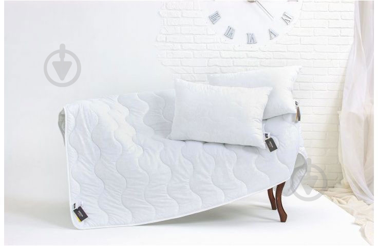 Одеяло антиалергенное с тенсель Eco №1636 (2200002647861) 172x205 см MirSon белый - фото 3