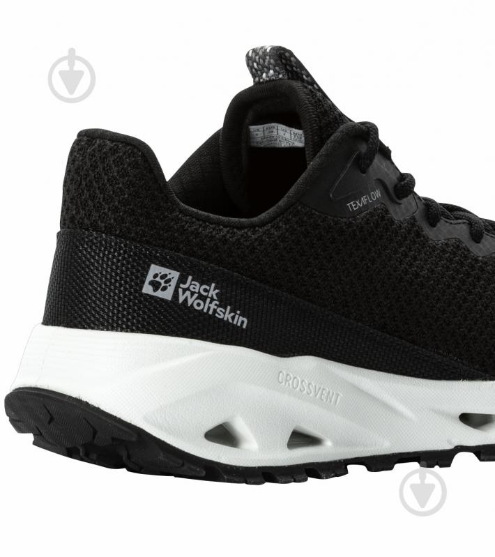 Кросівки жіночі весняні Jack Wolfskin PRELIGHT VENT LOW W 4064351_6000 р.37,5 чорні - фото 3 Кросівки жіночі весняні Jack Wolfskin PRELIGHT VENT LOW W 4064351_6000 р.37,5 чорні - фото 3