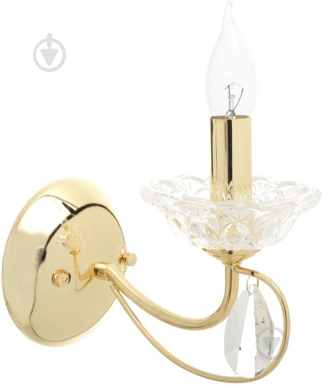 Бра Blitz 1x60 Вт E14 золото 11394-11 - фото 1 Бра Blitz 1x60 Вт E14 золото 11394-11 - фото 1