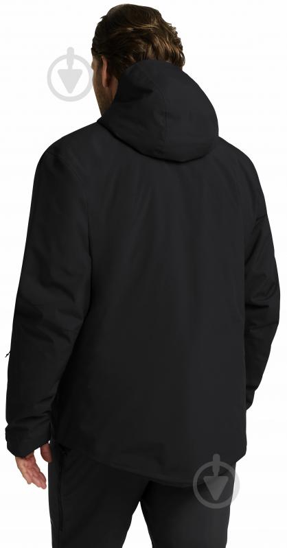 Спортивна куртка Jack Wolfskin FLOWLINE PRO 2L INS JKT M A64887_6000 р.2XL чорна - фото 2 Спортивна куртка Jack Wolfskin FLOWLINE PRO 2L INS JKT M A64887_6000 р.2XL чорна - фото 2
