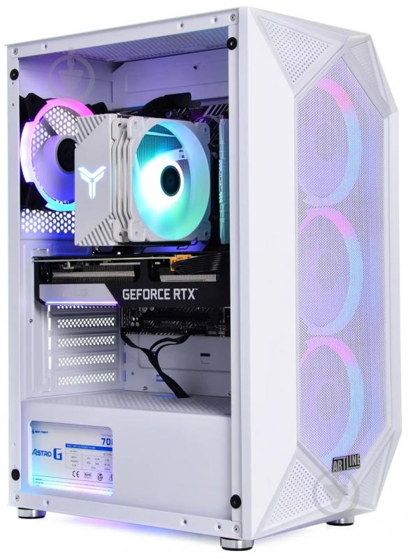 Комп'ютер Artline Gaming X65WHITE (X65Whitev43) white - фото 3