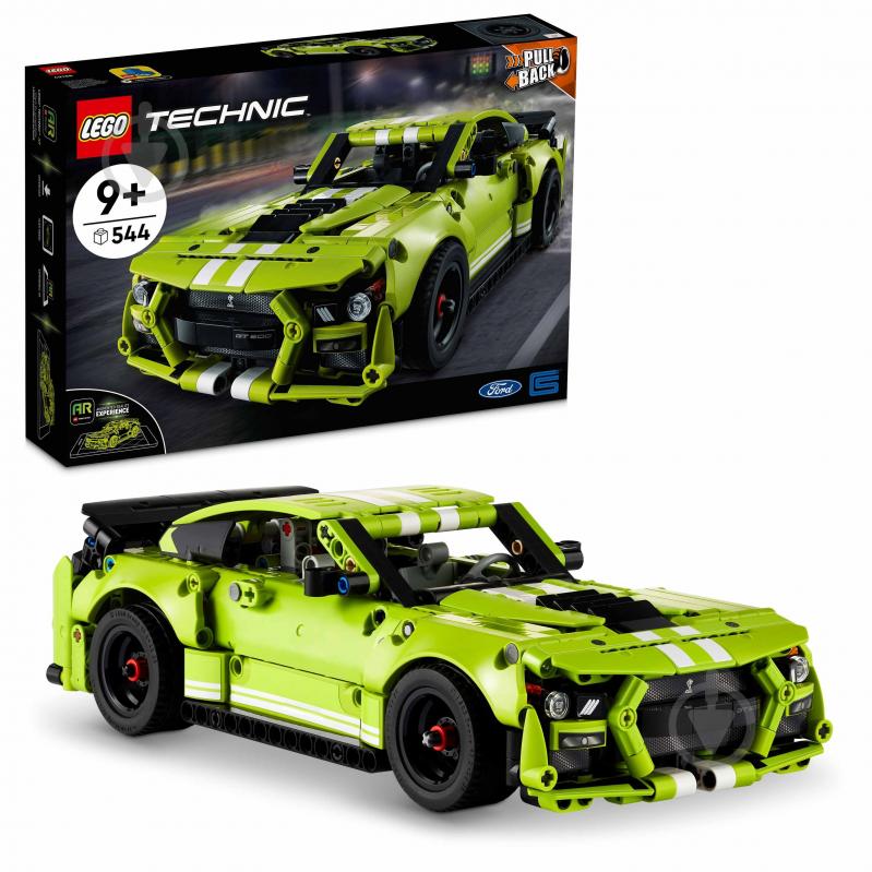 Конструктор LEGO Technic Ford Mustang Shelby® GT500® 42138 - фото 7 Конструктор LEGO Technic Ford Mustang Shelby® GT500® 42138 - фото 7
