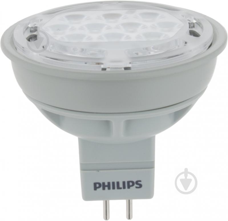 Лампа світлодіодна Philips Essential LED 5 Вт MR16 матова GU5.3 12–24 В 6500 К 929000237138 - фото 1