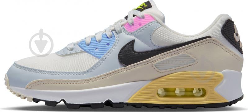 Кросівки жіночі демісезонні Nike AIR MAX 90 DQ0374-100 р.38,5 різнокольорові - фото 2