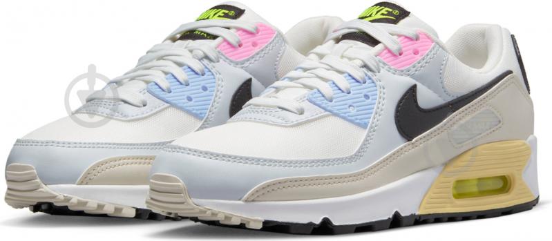 Кросівки жіночі демісезонні Nike AIR MAX 90 DQ0374-100 р.38,5 різнокольорові - фото 4