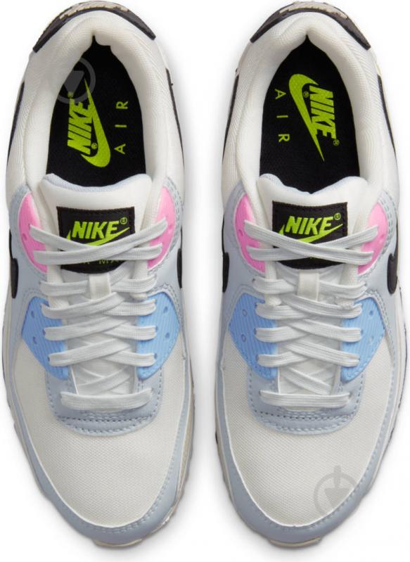 Кросівки жіночі демісезонні Nike AIR MAX 90 DQ0374-100 р.38,5 різнокольорові - фото 5