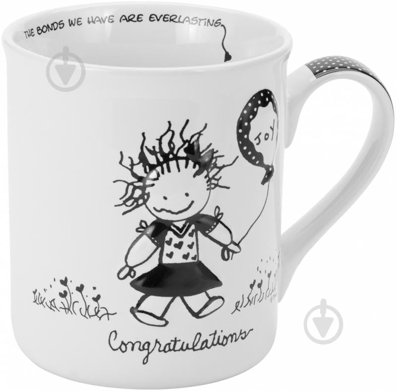 Чашка Enesco Поздравляю 450 мл 118008 - фото 1 Чашка Enesco Поздравляю 450 мл 118008 - фото 1