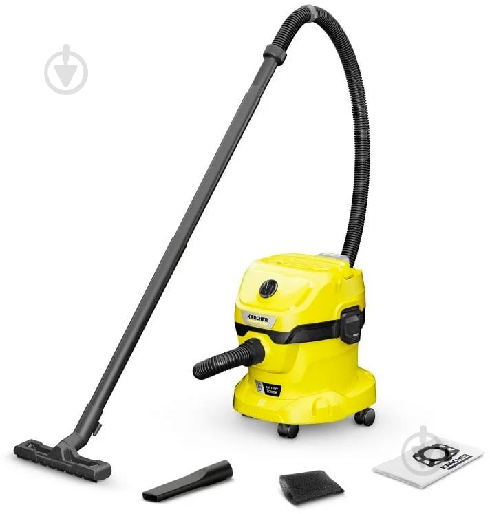 Пылесос Karcher хозяйственный WD 2-18 V-12/18 (18 В) 1.628-500.0 - фото 2