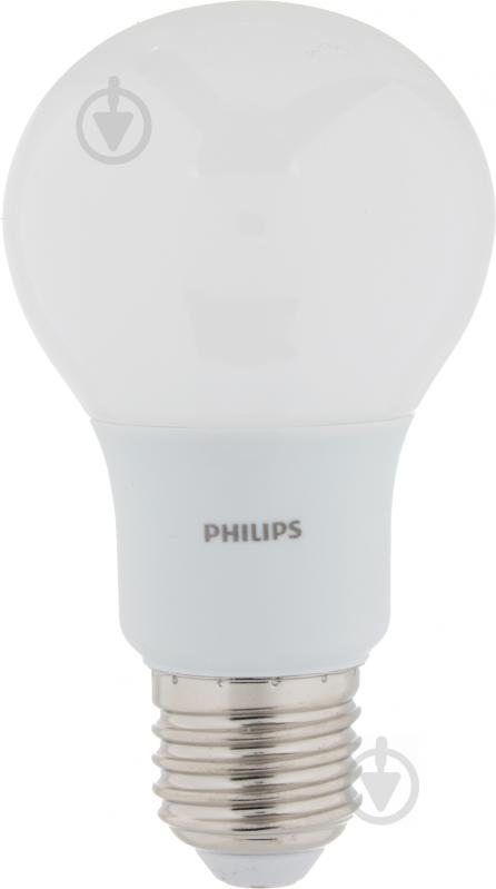 Лампа світлодіодна Philips LEDBulb 6 Вт A60 матова E27 230 В 3000 К 929001162007 - фото 1