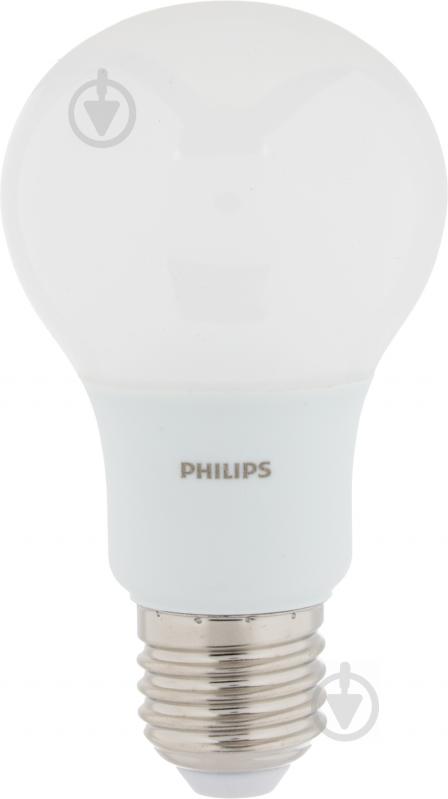 Лампа світлодіодна Philips LEDBulb 6 Вт A60 матова E27 230 В 6500 К 929001163507 - фото 1