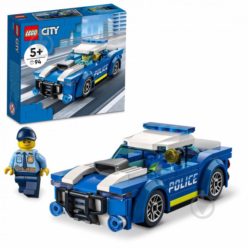 Конструктор LEGO City Полицейская машина 60312 - фото 7