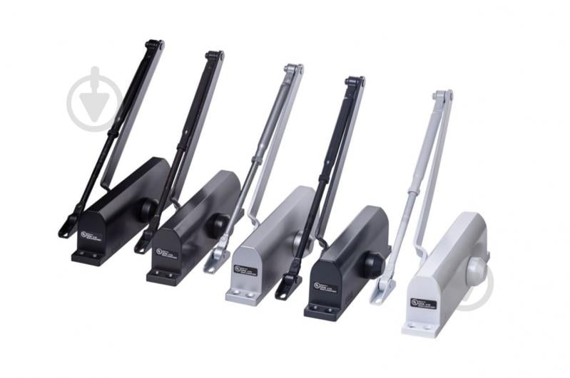 Доводчик дверний ASTEX FRD B5W 1250 мм Ral 7022 сірий 120 кг - фото 2 Доводчик дверний ASTEX FRD B5W 1250 мм Ral 7022 сірий 120 кг - фото 2