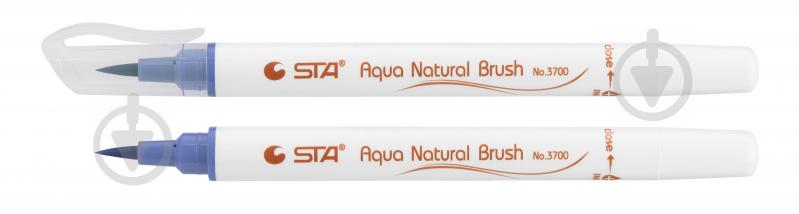 Маркер акварельний STA пензлик AQUA NATURAL BRUSH STA3700-23 клематис - фото 1