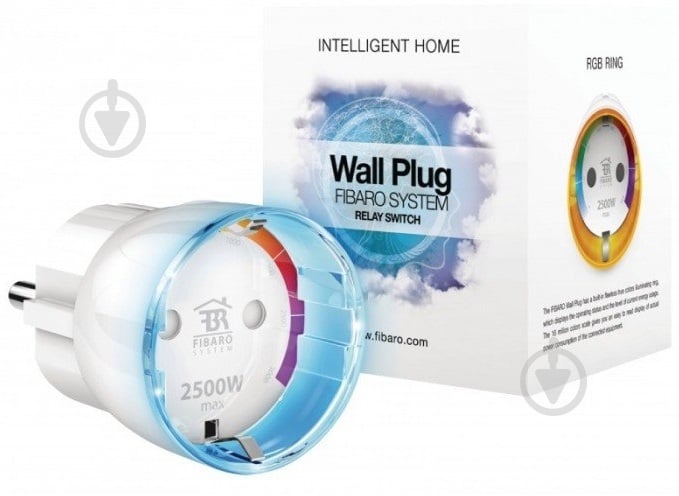 Умная розетка Fibaro Wall Plug FGWPF-102_ZW5 белый - фото 3