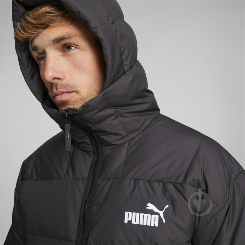 Пуховик Puma PROTECTIVE HOODED DOWN COAT 84931501 р.XL чорний - фото 4