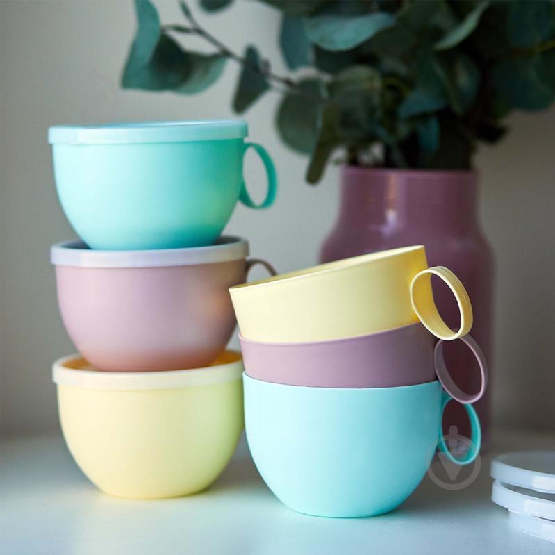 Чашка с крышкой Алеана Мульти 500 мл 14,0х12,0х8,0 см - фото 2